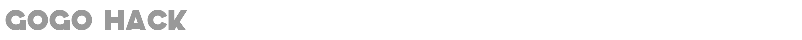 GoGo Hack font preview